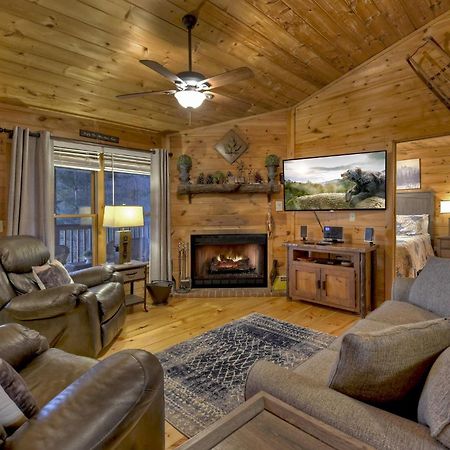 Talking Leaves Hot Tub Firepit And Comfy King Beds Villa Ellijay Eksteriør billede
