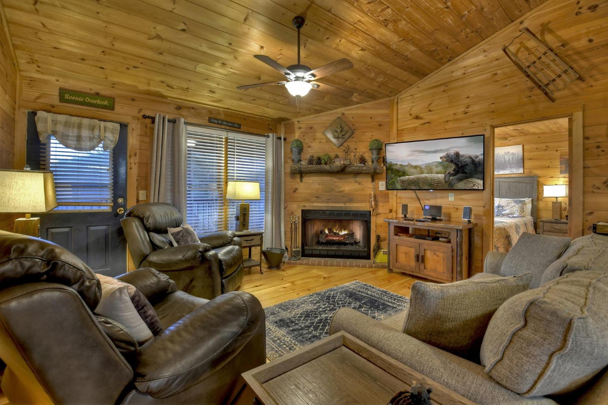 Talking Leaves Hot Tub Firepit And Comfy King Beds Villa Ellijay Eksteriør billede
