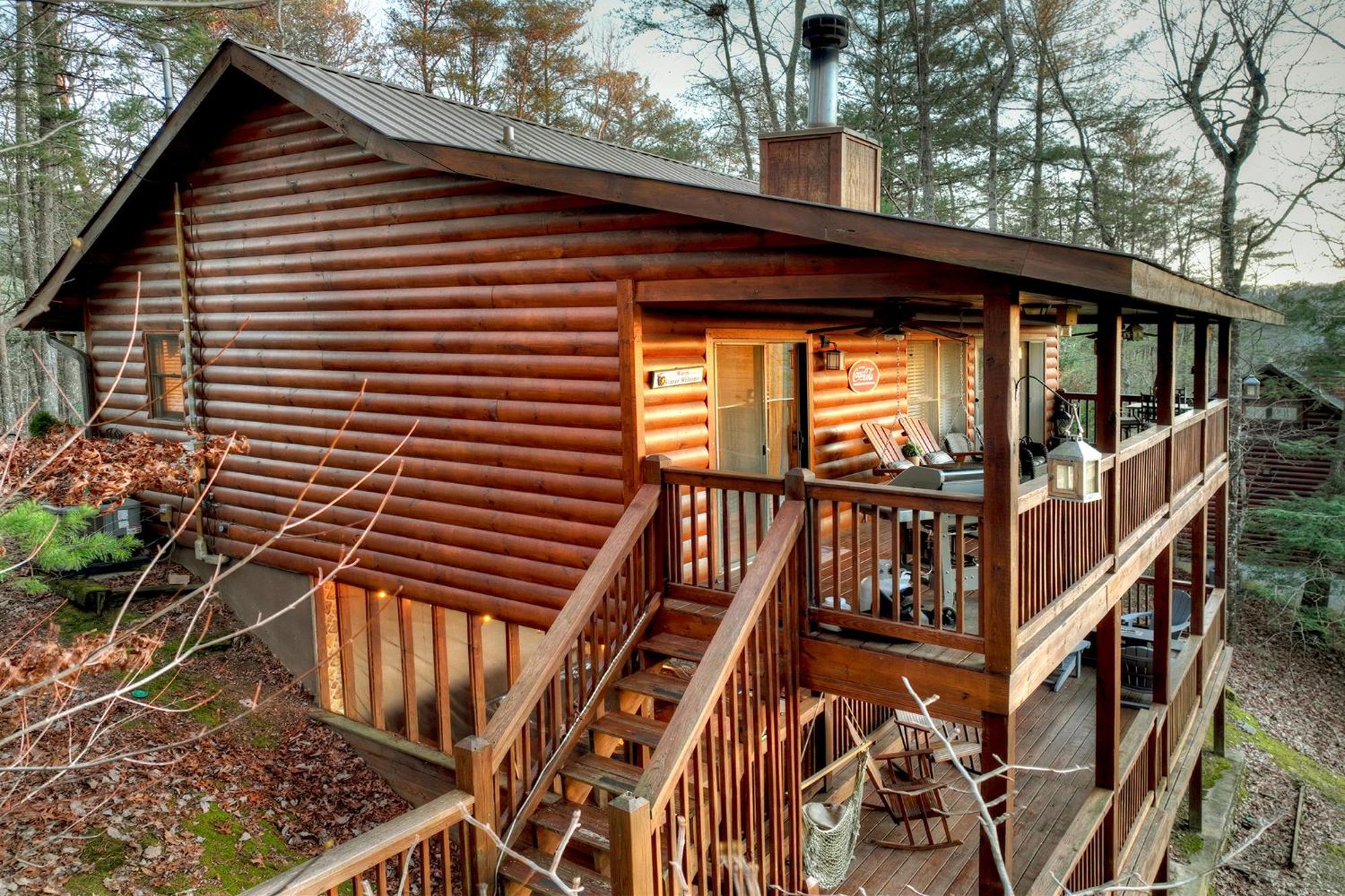 Talking Leaves Hot Tub Firepit And Comfy King Beds Villa Ellijay Eksteriør billede